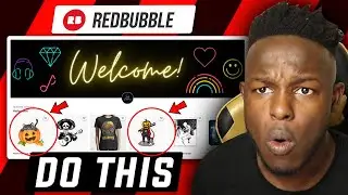 Redbubble Sales FAST & EASY Tips & Tricks | The Perfect Redbubble shop?! #49