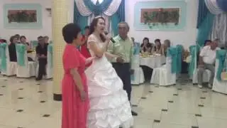 Песня родителям на Кыз узату 21.07.2016 г.Экибастуз,  ресторан 