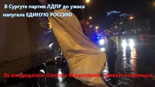 В Сургуте при помощи полиции мочат ЛДПР