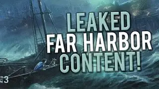 Fallout 4 - LEAKED DLC FAR HARBOR CONTENT!