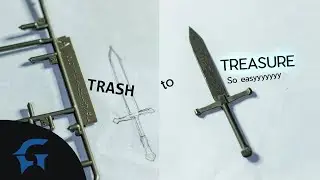 TRASH to TREASURE! Turn your scrap runners into weapons for HG Gunpla [TUTORIAL]