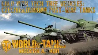Czechoslovakian Post-War Tanks World of Tanks Console: . #short #wotc #wot #wotconsole