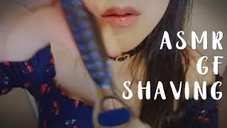 ASMR Relaxing Sweet Shaving & Skin Care for Honey! 😂💖 (Korean)