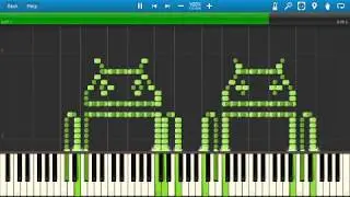 Android Synthesia MIDI Art