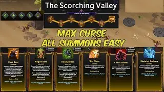 The Scorching Valley Max Curse/Hardest Difficulty, Fast Easy (Soulstone Survivors) no commentary
