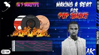 Making FIRE Beats For POP SMOKE ( FL Studio )🔥🔥
