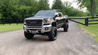 Lifted 2015 GMC Sierra 2500HD LML Duramax Rough Country Lift on 37's