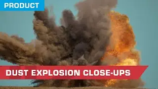 Dust Explosion Close-Ups Stock Footage Now Available | ActionVFX