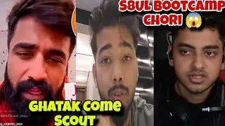 Ghatak Come Scout Meet-up 🔥 S8UL bootcamp chori 😱
