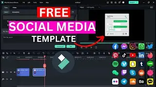 How to create Custom Social Media Notification Animation in Filmora 12
