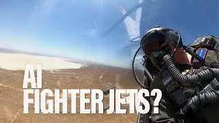 Secretary of the Air Force flies in AI-driven fighter jet