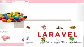 Basic E-commerce Site in Laravel 8 | Free Source Code