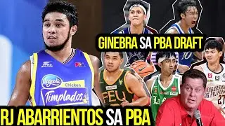 PBA UPDATES I GINEBRA PLANO SA PBA DRAFT I RJ ABARRIENTOS SA PBA