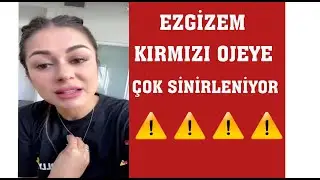 EZGİZEM CANLI YAYINDA KIRMIZI OJENİN 'CEMRE SANA CEVAP VERMEZ!' CÜMLESİNE TEPKİ GÖSTERDİ!!!