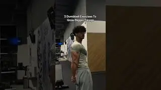3 Dumbbell Exercises To Grow Bigger Triceps 🦾