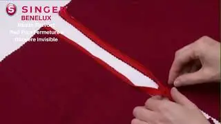 SINGER® Blinde Ritsvoet / Pied Pour Fermeture à Glissière Invisible