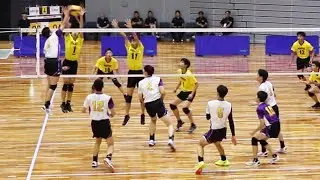 【国スポ近畿2024】少年男子 　京都 vs 和歌山 第１セット　＜男子バレーボール＞