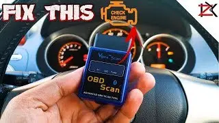 Finding Car Engine Fault Using OBD II Scanner | OBD Location Honda Jazz | How To Clear Engine Light