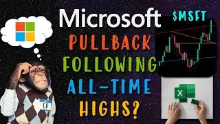 Microsoft Stock $MSFT to Pullback Following All-Time Highs?