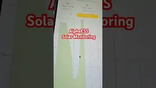 Solar Monitoring AlphaESS #solarenergy #solar #solarpanels #solarthailand