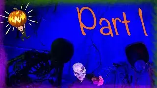 🎃Building a Haunted Attraction from Nothing-Part 1 🤡