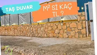 GÜNCEL TAŞ DUVAR MALİYETİ (2023)