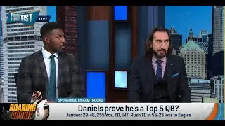 FIRST THINGS FIRST | Nick Wright STUNS, Jayden Daniels Is NOT A Top 5 QB With Washington Commanders