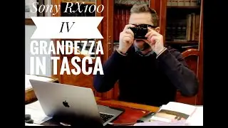 Sony rx100 iv, grandezza in tasca
