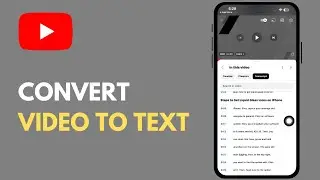 How To Convert YouTube Video To Text | Transcribe YouTube Video To Text Free