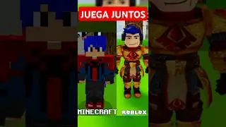 MINECRAFT Y ROBLOX EN EL MISMO SERVIDOR!