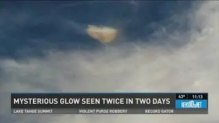 UFO over Sacramento 2 days running August 2014