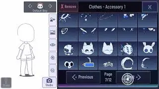 How to make side face character