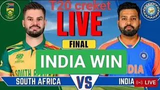 india  V/S  south africa  creket  machtch | India win