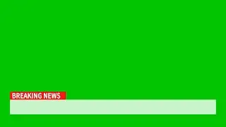 Breaking News Title Animation Overlay | Green Screen | 4K | Free Download