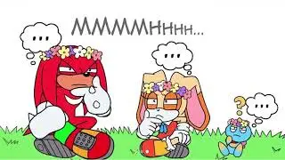 Knuckles and Cream Share a SINGLE Brain Cell!! (Sonic Comic Dub)