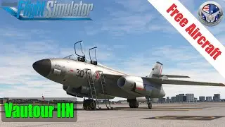 Freeware Aircraft - The Vautour IIN - Flight/Review - Microsoft Flight Simulator 2020