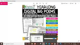 Poem Of The Week DIGITAL Overview
