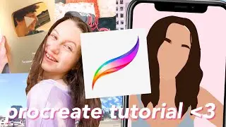 Procreate Pocket Tutorial! How to make illustrations on your iphone!