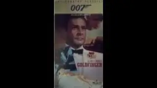 Opening To Goldfinger 1988 VHS