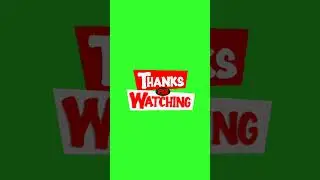 thanks for watching green screen effect