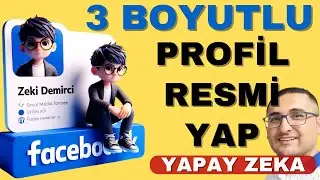 Yapay Zeka İle 3 Boyutlu Profil Resmi Yapma - Yapay Zeka İle Fotoğraf Oluşturma
