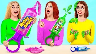 Big, Medium and Small Plate Challenge | Funny Food Situations by Multi DO Challenge