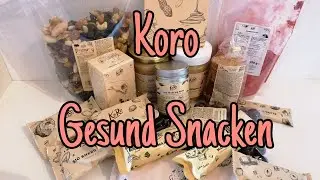 KORO Unboxing - Gesund Snacken ❤️ | Haul mit  Rabattcode