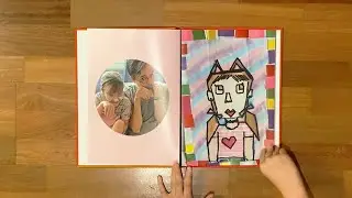 Kid's Art Book proudly printed by Momento Photo Books