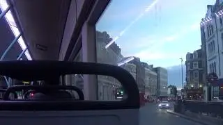 Hydrogen bus WSH62998 (LJ13JZO) on route RV1's last day of operation