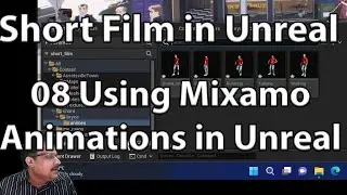 08 Using Mixamo Animations in Unreal Sequence