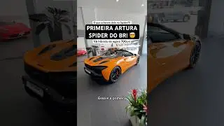 A PRIMEIRA ARTURA SPIDER do BRASIL! 🤯