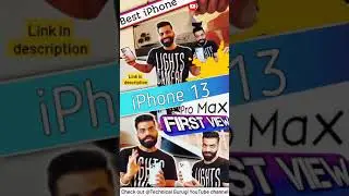 iPhone 13 Pro Max Unboxing and First Look by @TechnicalGuriji✅ " check out link in description "