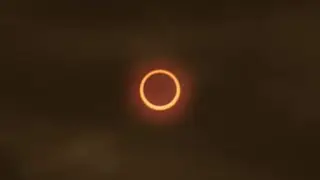 🌞🌑 Witness the Celestial Ballet: Annular Eclipse Animation Unveiled! 🌕🎥
