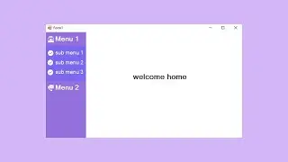 Modern Design UI - slidebar menu animation CSharp
